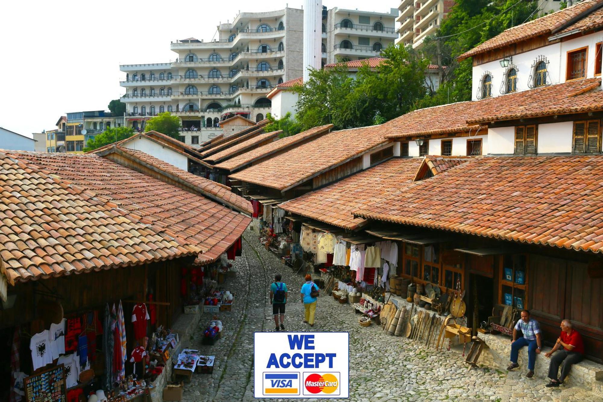 Panorama Rooms Hotel Near The Old Bazaar Krujë Eksteriør billede